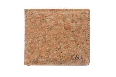LOAM & LORE Vegan Cork Wallet, Natural - Loam & Lore
